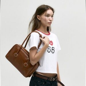 MARGESHERWOOD SOFT BOSTON SHOULDER BAG